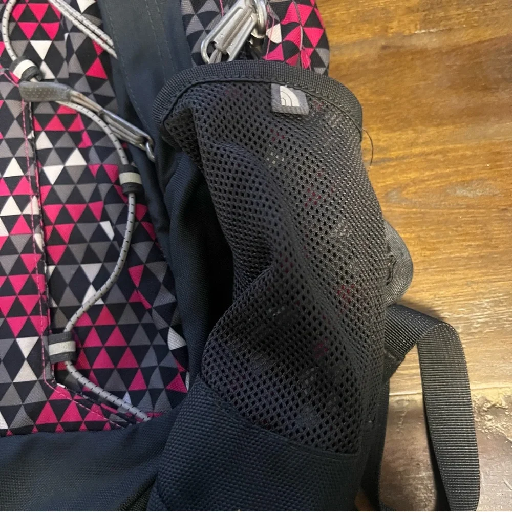 The North Face‎ Jester Backpack Black Pink White Checkered